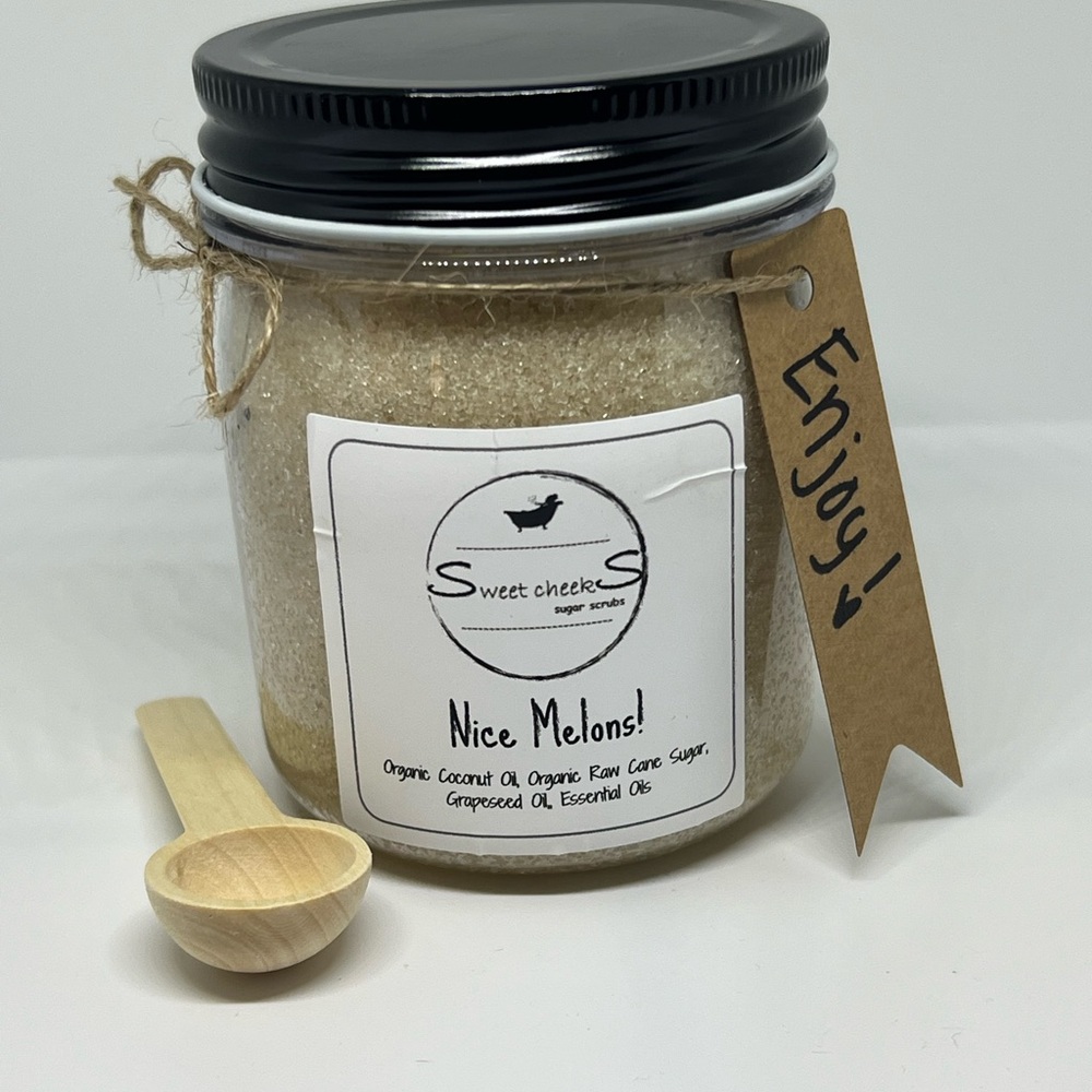 Handmade, Organic Sugar Scrub
